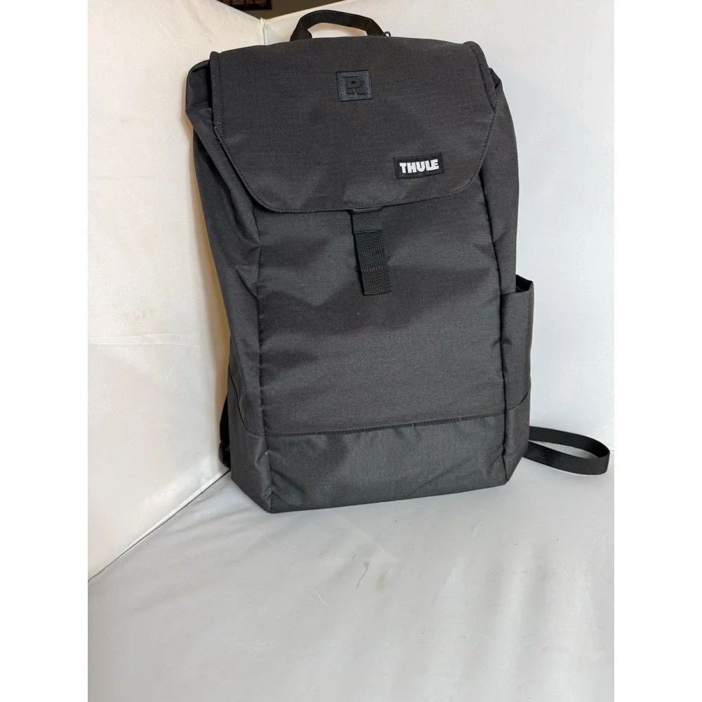 Thule Lithos Unisex Backpack 16L Alaska Black Laptop Bag Work Travel Organizer